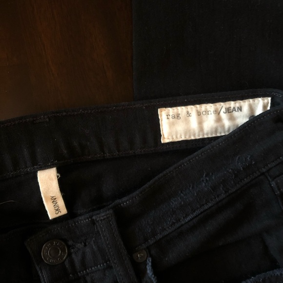 Rag and Bone Skinny ripped Jeans - Picture 3 of 6
